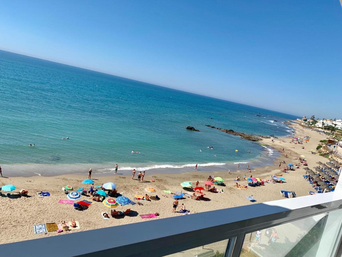 Apartament Aguamarina On The Beach Front Lejlighed Mijas Costa Eksteriør billede